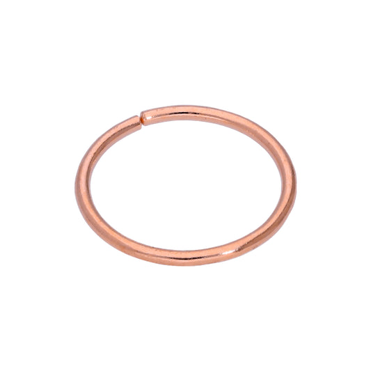 9ct Rose Gold 22Ga 7mm Nose Ring