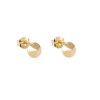 9ct Gold Spike Stud Earrings