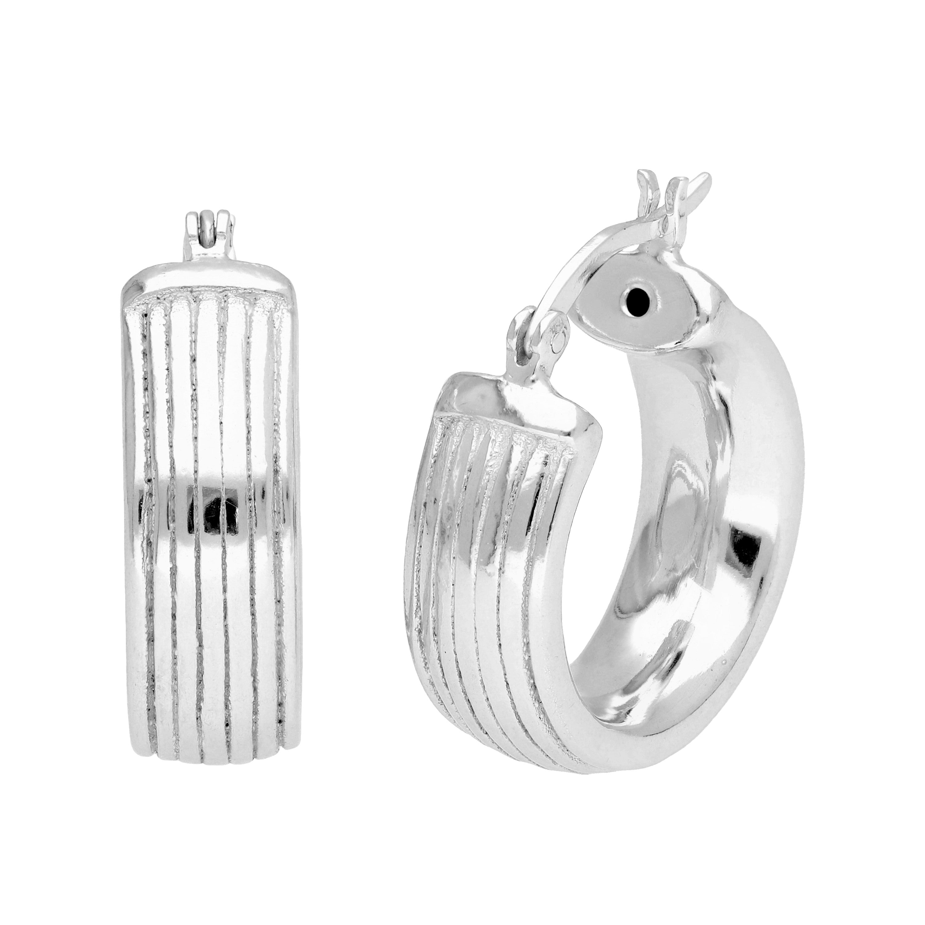 Hollow Hoop 2024 Earrings Sterling Silver