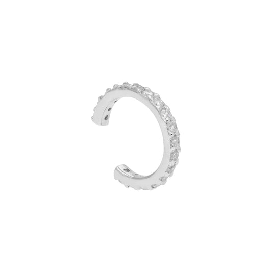 Sterling Silver CZ Ear Cuff