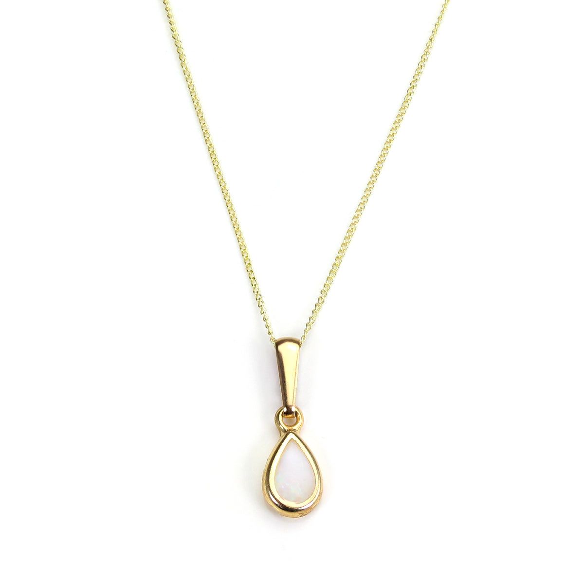 9ct Gold Pearl June Birthstone Pendant