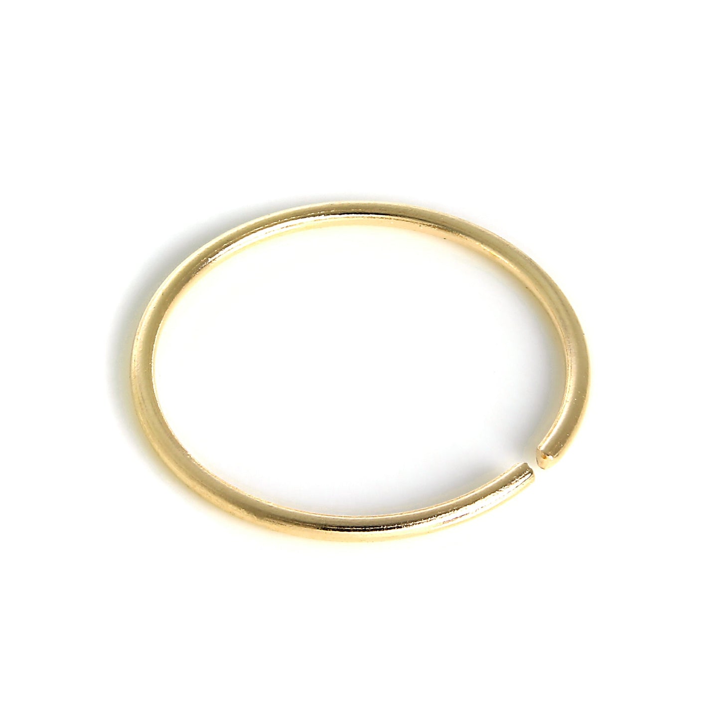 9ct Gold 8mm Nose Hoop Ring