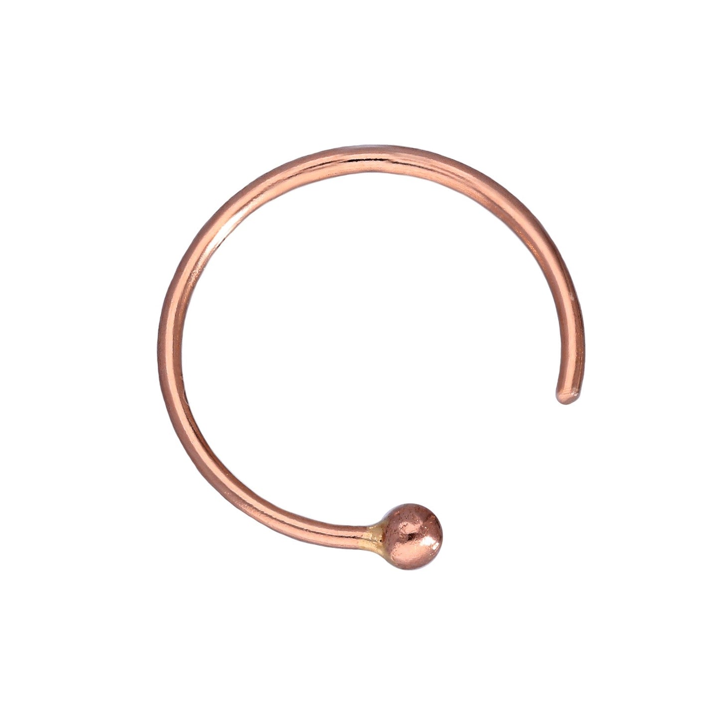 9ct Rose Gold Nose Ring