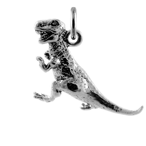 Sterling Silver T-REX Charm