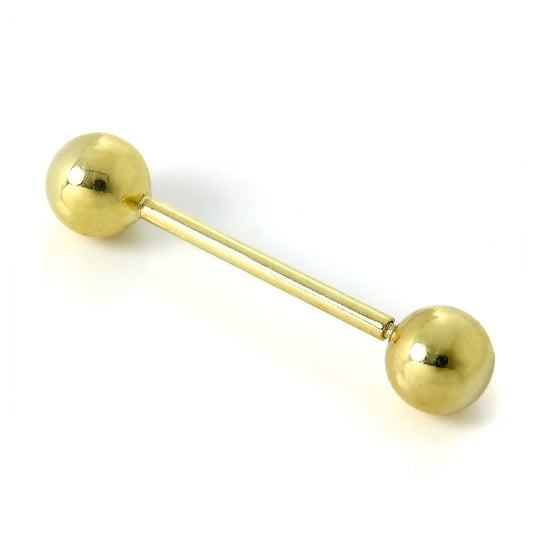 9ct Gold Body Piercing Barbell