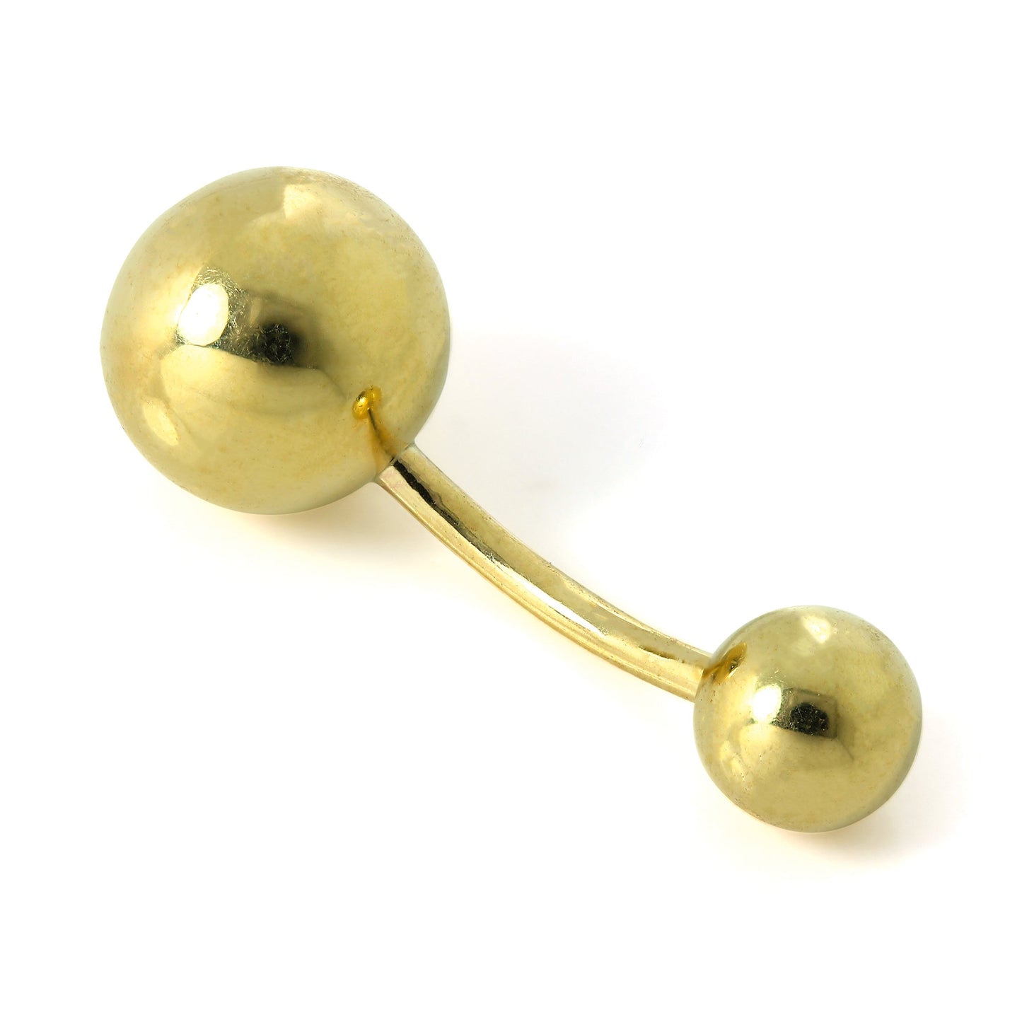 9ct Gold 8mm Ball Belly Bar