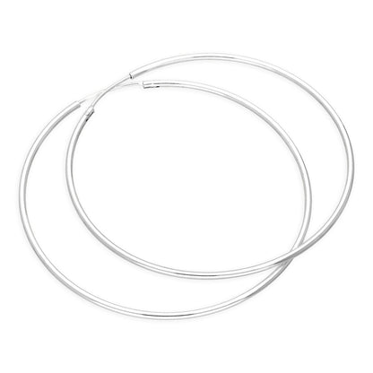 Sterling Silver Hoop Earrings