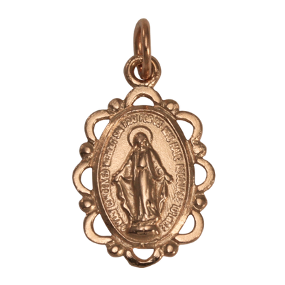 9ct Rose Gold Miraculous Medal