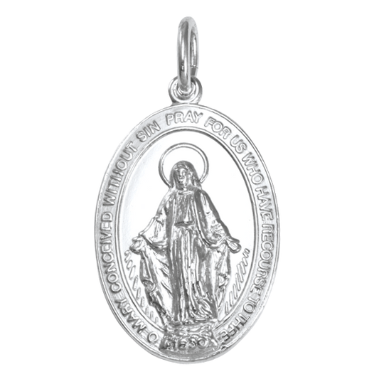 Sterling Silver Miraculous Medal