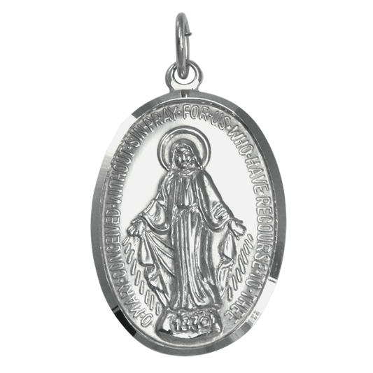 Sterling Silver Miraculous Medal