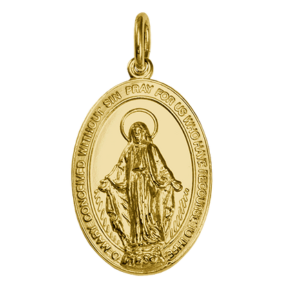 9ct Gold Miraculous Medal