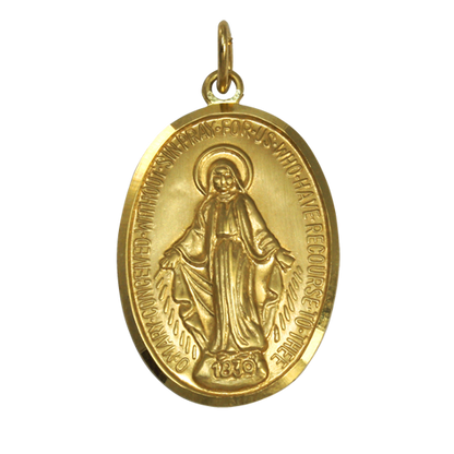 Gold Miraculous Medal