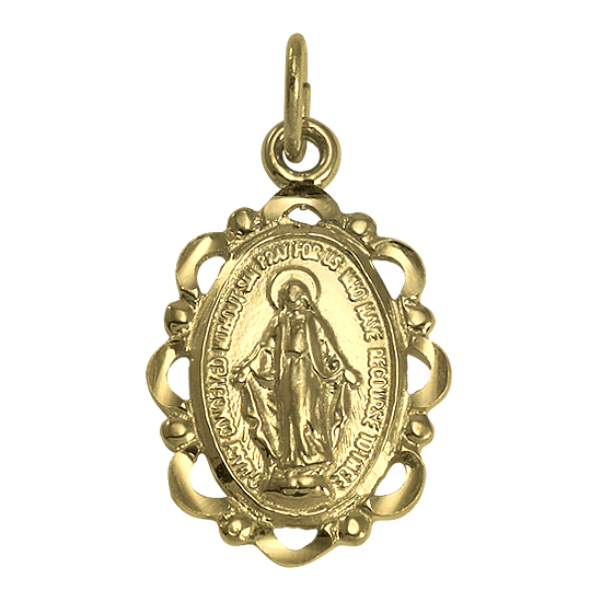 9ct Gold Miraculous Medal