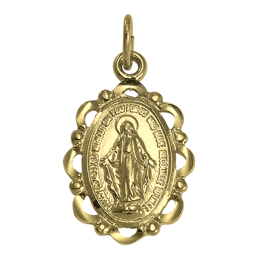 9ct Gold Miraculous Medal