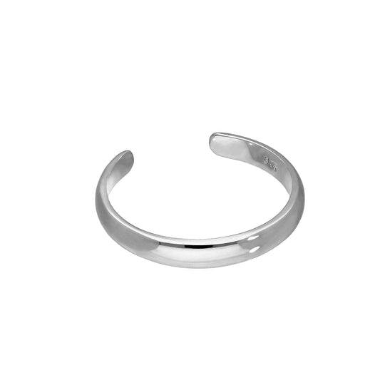 9ct White Gold Adjustable Toe Ring