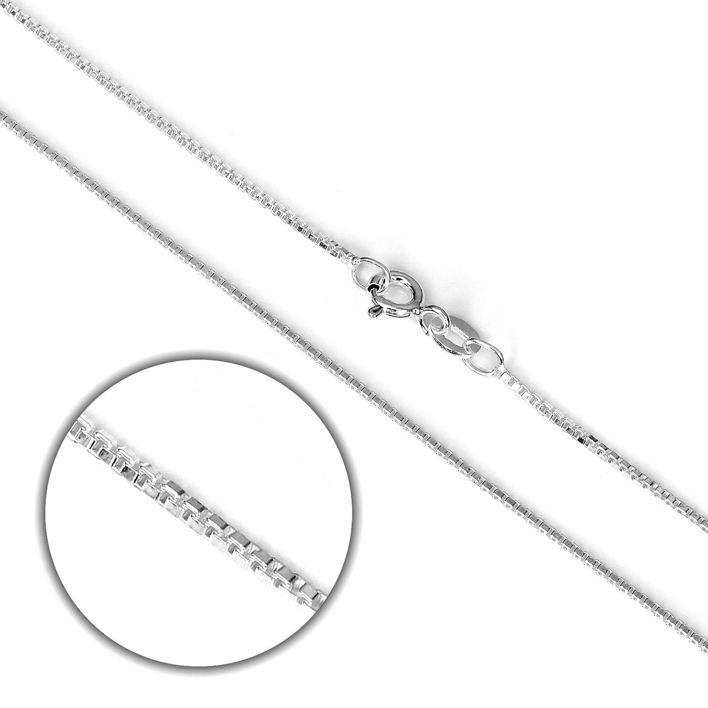 Sterling Silver Box Chain